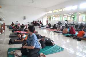 Peserta pelatihan pijat PSBN Mahatmiya Bali 2