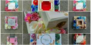 Wedding Ring Box buatan Qori (istimewa)