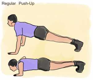 Regular push up