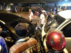 Kecelakaan beruntun di Jalan Raya Kebonagung-2