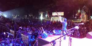 Jelang puncak acara Pesta Rakyat - TNI di Simpang Balapan