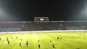 Suasana di Stadion Kanjuruhan sebelum pertandingan. (deny)