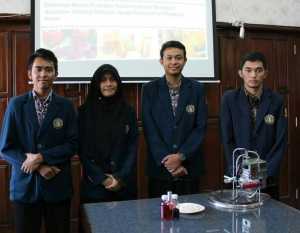 Tim mempresentasikan karya di Event Inovasi Teknologi Malang (ist)