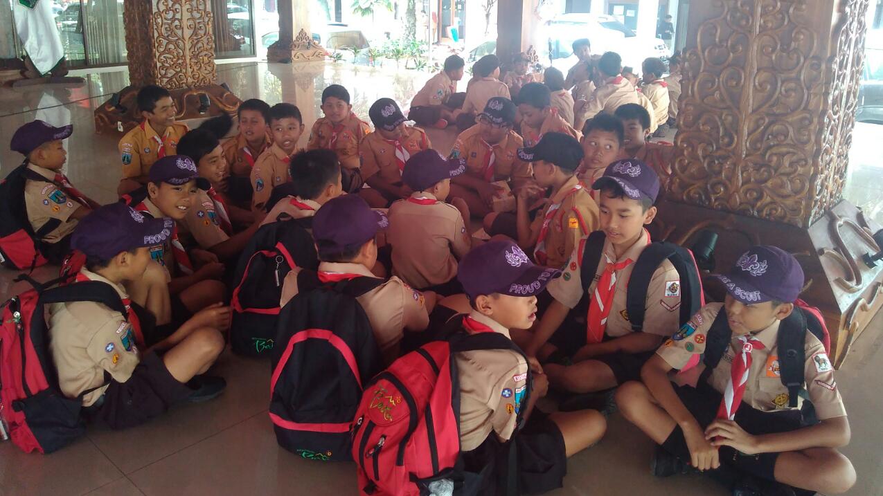 Pramuka Batu Berlomba di East Java Scout Challenge