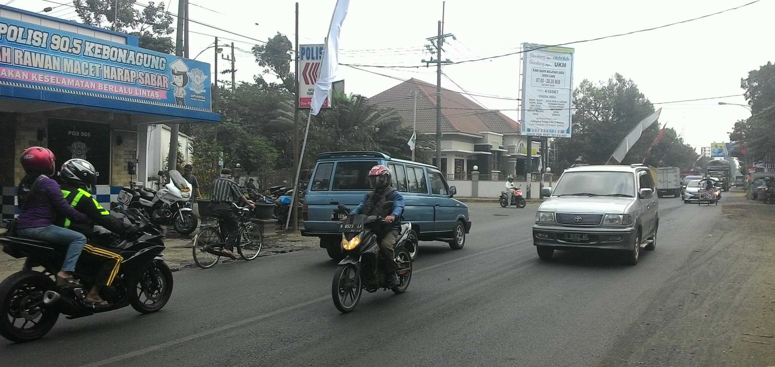 Lalin Arah Kepanjen Masih Lengang