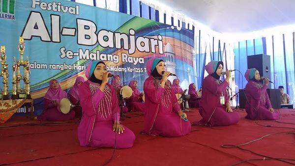 Peringati Hari Jadi Kabupaten Malang 1255, PDAM Gelar Festival Al Banjari