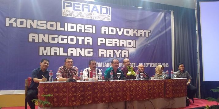 DPC Peradi Malang Versi Juniver Dideklarasikan