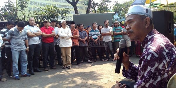 Pertemuan Pedagang Pasar Blimbing Diawali Doa untuk Korban Mina