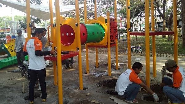 Alun-alun Merdeka  Segera Dilengkapi Wahana Permainan Anak