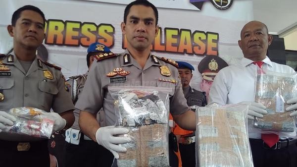 Polres Malang Kota Ringkus Bandar Besar Narkoba