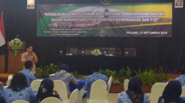 Para SKPD Diberi Pemahaman UU Tentang Pemda