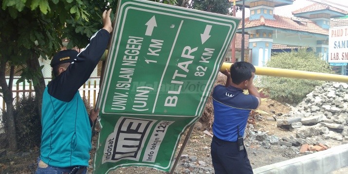 Dishub Kota Malang Tertibkan RPPJ Ilegal!