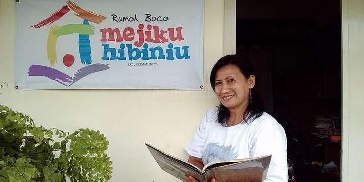 Rumah Baca Mejikuhibiniu, Berdayakan Lingkungan dengan Buku