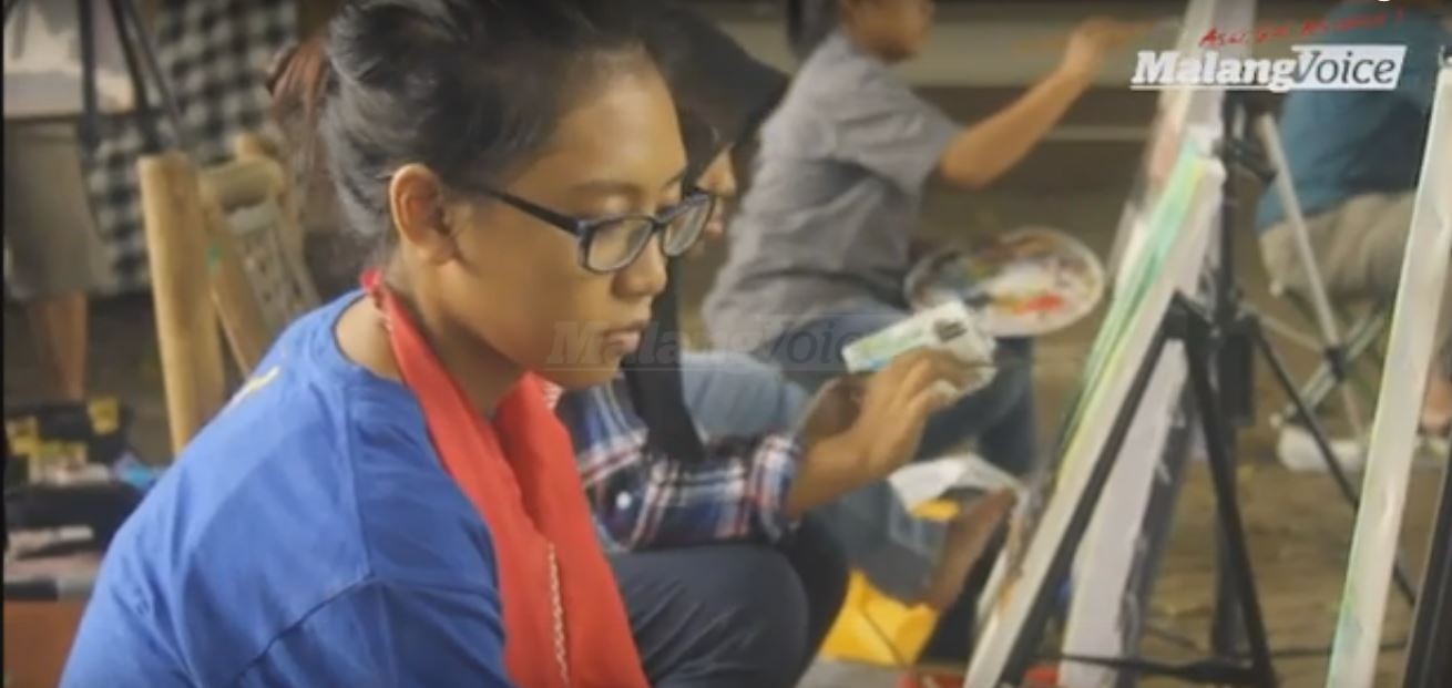 VIDEO: Pelukis Muda asal Malang Berprestasi Internasional