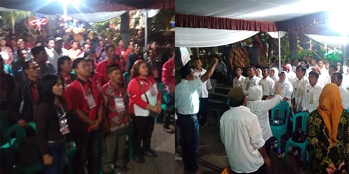 Gedung DPRD Kabupaten Malang Dibanjiri Suporter Debat Kandidat