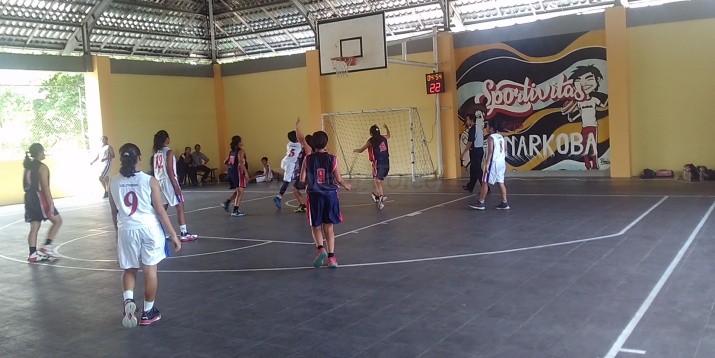 Tim Basket Ponorogo Kalahkan Kabupaten Malang