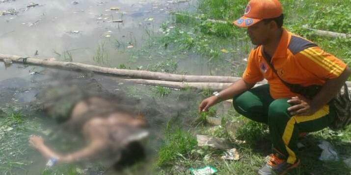 Jasad Slamet Ditemukan Tersangkut di Sungai Brantas Sumber Pucung