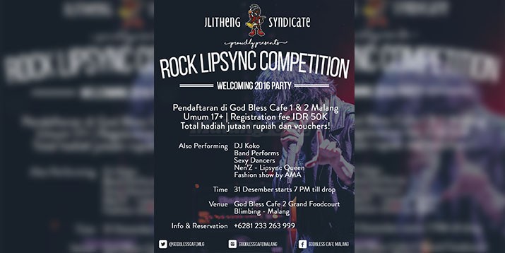 Kompetisi Lipsyinc, Cara Seru Ramaikan Malam Tahun Baru