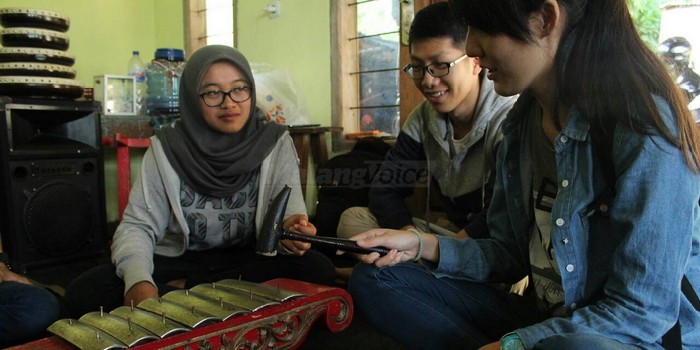 Di Indonesia Class, Mahasiswa Asing Belajar Gamelan