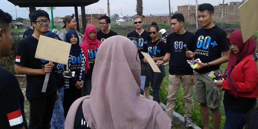 Eearth Hour Kota Malang Kampanyekan Biopori