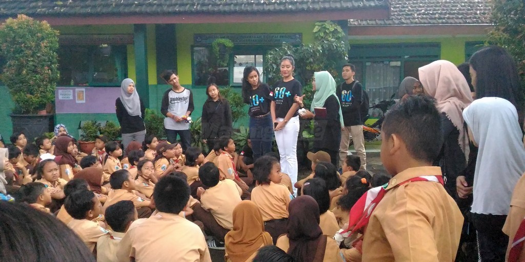 EH Malang School Campaign Kunjungi SDN Tanjungrejo 5
