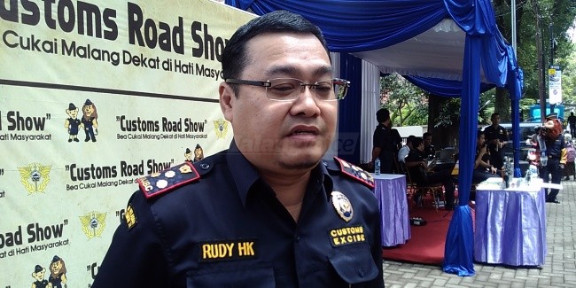 Kepala KPPBC TMC Malang, Rudy HK