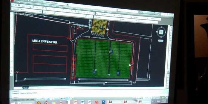 Site plan Pasar Blimbing yang telah direvisi