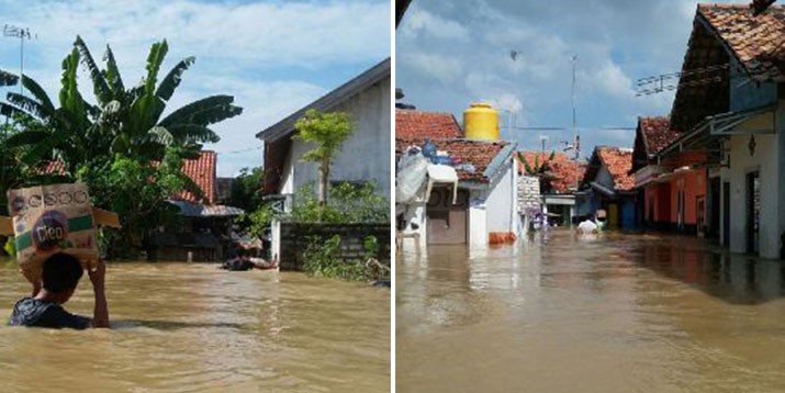 GGAA Batu Terima dan Salurkan Sumbangan Banjir Sampang