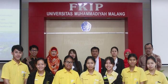 SMA asal Thailand Tertarik Pelajari Budaya Indonesia di UMM