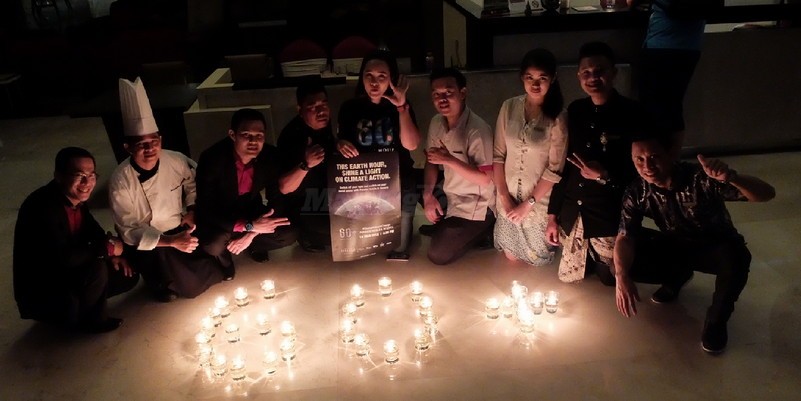 Di Atria, Earth Hour Sempat Dikira Black Out