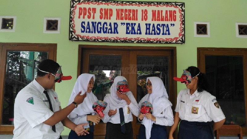 Sambut HUT Kota Malang, SMP 18 Siapkan Tari Grebek Malangan