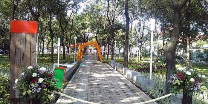 Salah Satu Taman di Kota Malang