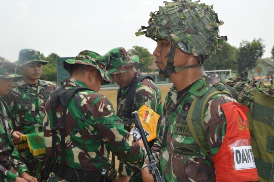 Kompi Senapan Yonif Para Raider 503 Kostrad Uji Siap Tempur