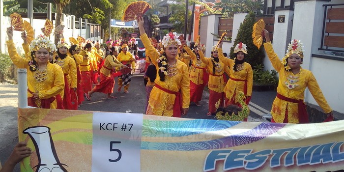 Pembukaan KCF#7, dari Tari Bali hingga Drumband