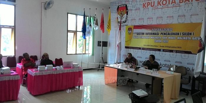Jelang Pendaftaran Cawali-Cawawali, KPU Sosialisasi Aplikasi Silon