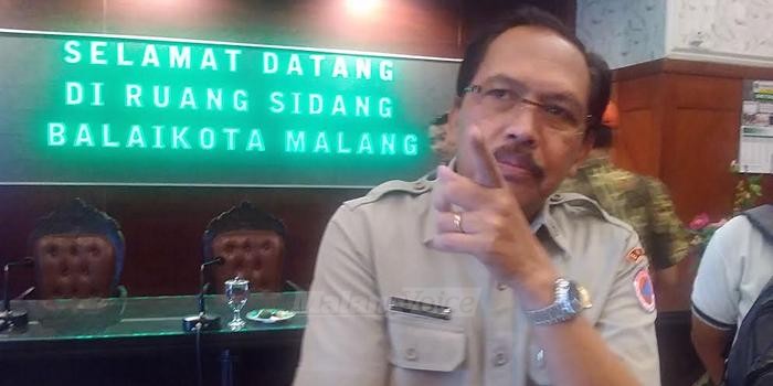 Deputi Bidang Pencegahan dan Kesiapsiagaan Badan Nasional Penanggulangan Bencana (BNPB), Bernardus Wisnu Widjaja. (Muhammad Choirul)
