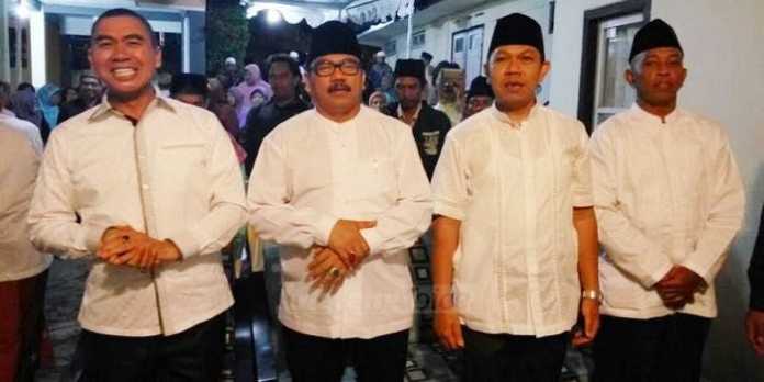 Calon Wali Kota Batu, H Hairuddin bersama Ketua DPC PKB kota Malang dan Kota Batu.