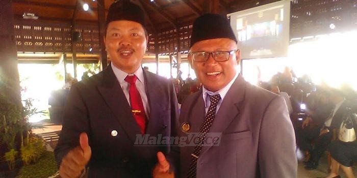 Kadispora Kabupaten Malang, Nur Cahyo dan Ketua KONI, Asy'ari