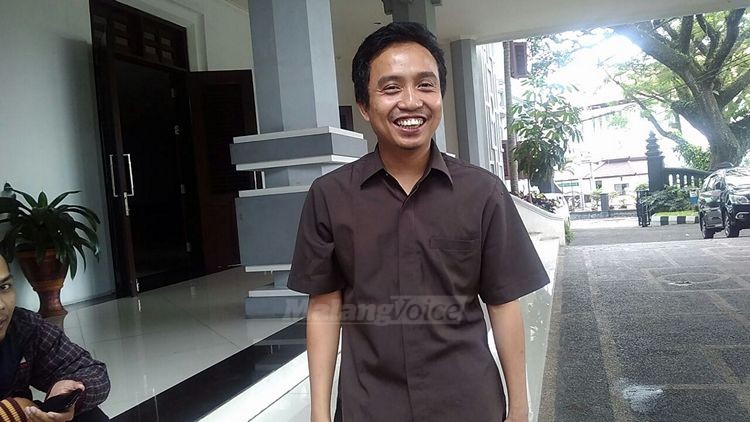 Anggota Fraksi PAN DPRD Kota Malang, Subur Triono. (Muhammad Choirul)