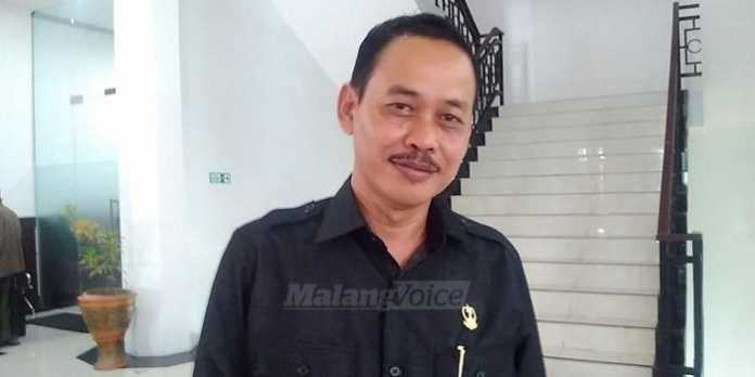 Anggota Komisi D DPRD Kota Malang, Hadi Susanto. (Muhammad Choirul)