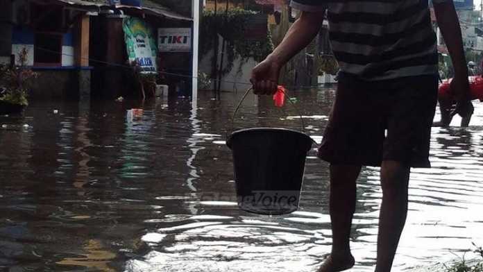 Banjir di beberapa titik Kota Malang (anja)