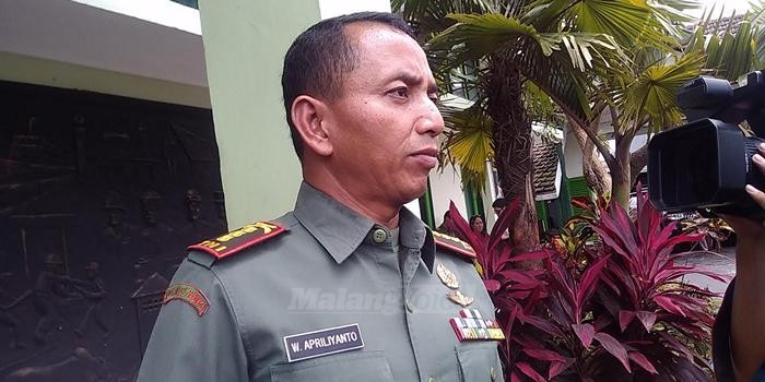 Danrem 083/Bdj Kolonel Inf Wachid Aprilyanto. (deny)