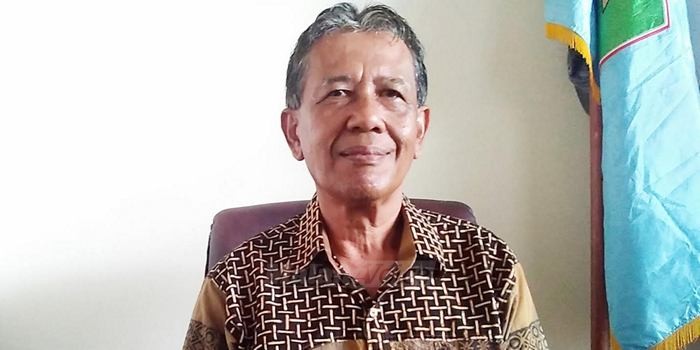Ketua Umum KONI Kota Malang, Bambang DH Suyono. (Muhammad Choirul)