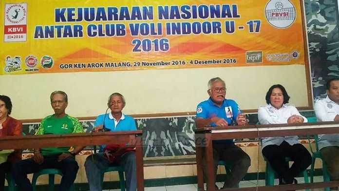 Panitia siap menyukseskan Kejurnas voli indoor antar-klub U-17. (Muhammad Choirul)