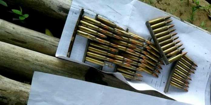 Peluru yang ditemukan di Jalibar (ist)