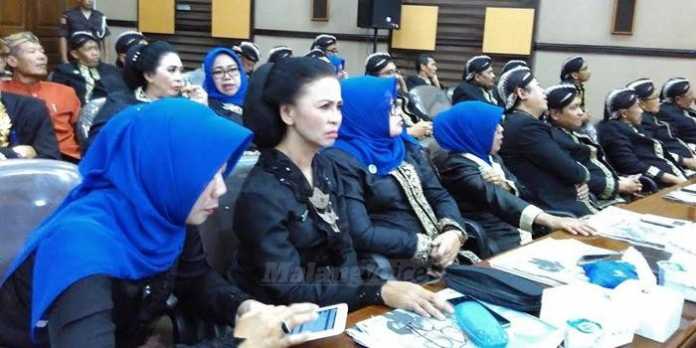 Suasana rapat paripurna istimewa di DPRD Kabupaten Malang (Tika)