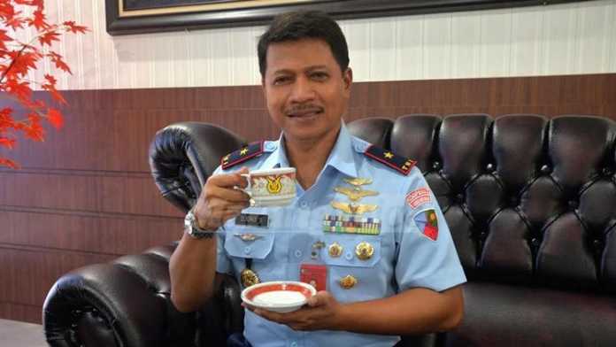 Marsma TNI Djoko Senoputro saat masih menjabat sebagai Komandan Pangkalan Udara (Danlanud) Abdulrahman Saleh (doc. Pentak)