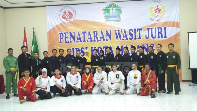 Penataran wasit juri IPSI Kota Malang. (deny)