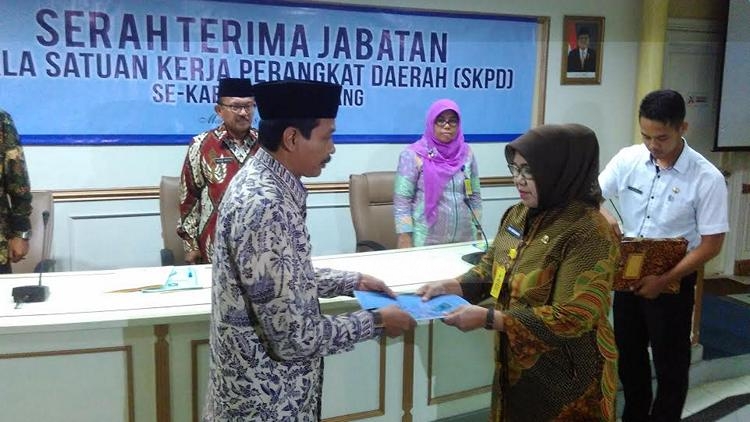 Sertijab Kepala SKPD se Kabupaten Malang (Tika)