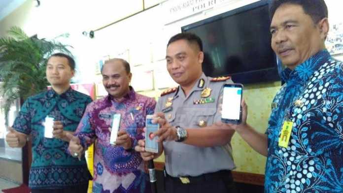 Soft launching aplikasi PAM di Polres Malang (Tika)